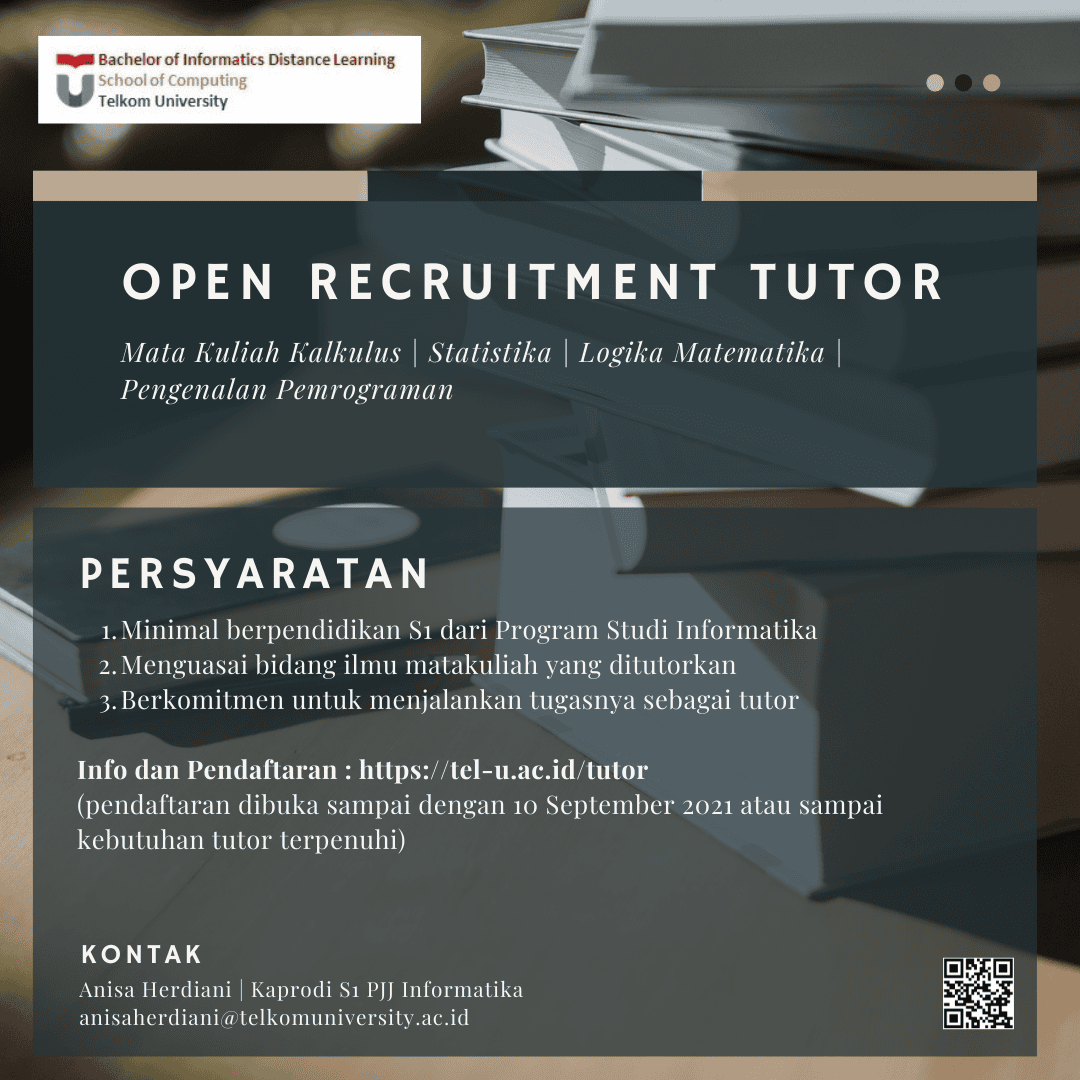 Open Recruitment Tutor
